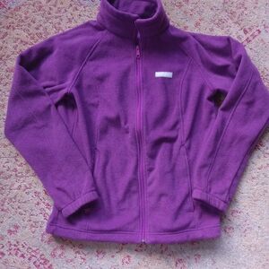 Purple Fleece Jacket